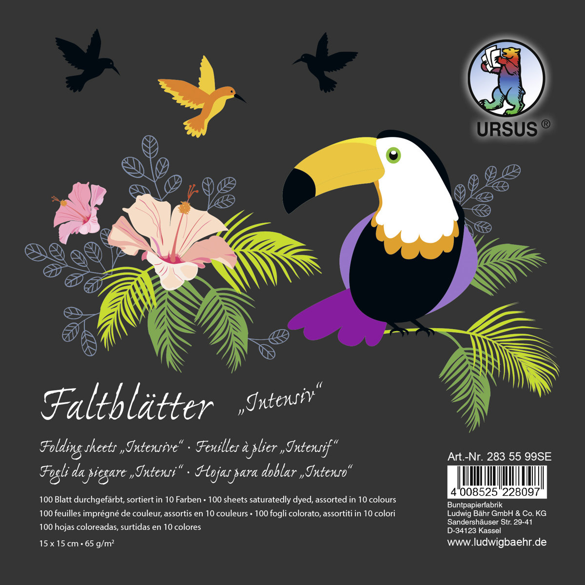 Bloc pliage 65 gr /m2A4 - 100BL